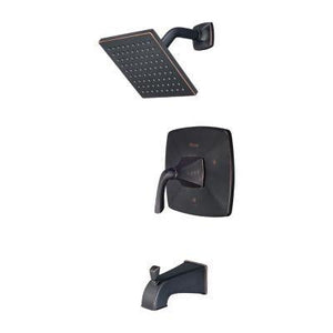 Bronson 1-Handle Tub/Shower Trim in Tuscan Bronze