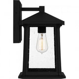 Quoizel SAT8409MBK Satterfield Outdoor wall 1 light matte black Outdoor Lantern