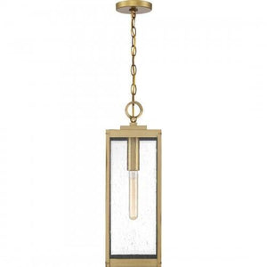 Quoizel WVR1907A Westover Outdoor hanging 1 light antique brass Outdoor Lantern