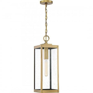Quoizel WVR1507A Westover Mini pendant 1 light antique brass Mini Pendant