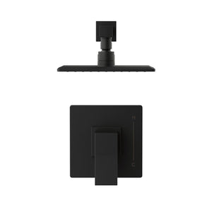 Gerber D501519BSTC Satin Black Avian Shower-only Trim Kit, 1.75GPM