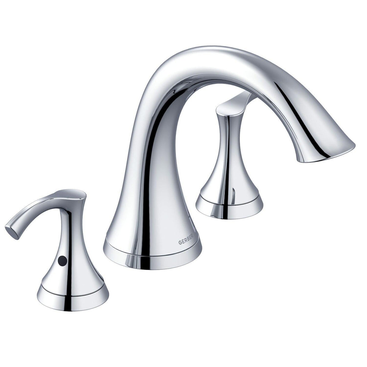 Gerber D300922T Chrome Antioch Three Piece Roman Tub Trim Kit