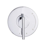Gerber D500458TC Chrome Parma Valve-only Trim Kit, Diverter On Valve