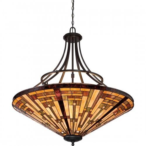 Quoizel TFST2840VB Stephen Pendant tiffany 40"d Pendant