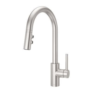 Stellen 1-Handle Pull-Down Kitchen Faucet in Stainless Steel