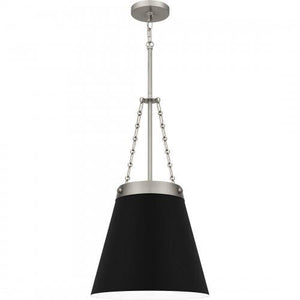 Quoizel QPP6183BN Quoizel Piccolo Pendant Mid pendant 1 light brushed nickel Mini Pendant