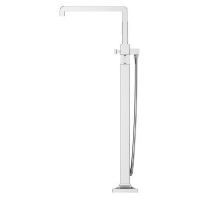 Pfister Polished Chrome Free-standing Tub Filler Without Handles LG6-1VRVC