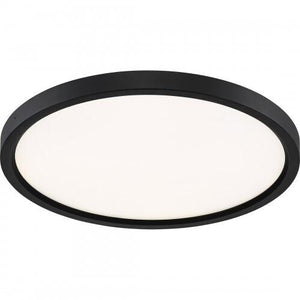 Quoizel OST1715OI Outskirts Flush mount 15"d oil rubbed bronze Flush Mount