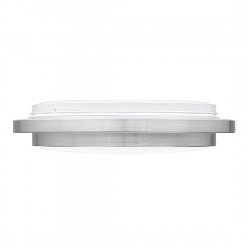 Quoizel IVG1614BRA Irving Flushmount led brushed aluminum Semi-Flush Mount