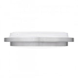 Quoizel IVG1614BRA Irving Flushmount led brushed aluminum Semi-Flush Mount