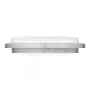 Quoizel IVG1614BRA Irving Flushmount led brushed aluminum Semi-Flush Mount