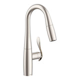 Gerber D150612BS Selene Single Handle Pull-down Prep Faucet - Satin Black