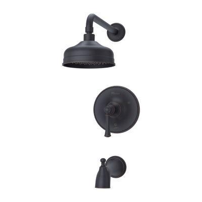 Pfister Tuscan Bronze Tisbury 1-handle Tub & Shower, Trim Only LG89-8TBY