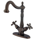 Kingston Brass KS1495AX Vessel Sink Faucet, Oil Rubbed Bronze