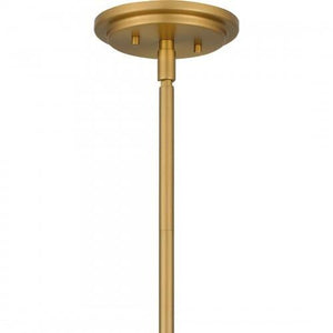 Quoizel PCDPR534BWS Dupree Island 5 lights brushed weathered brass Island Light