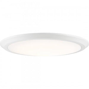 Quoizel VRG1620W Verge Flush mount 20"d white Flush Mount