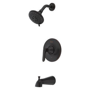 Pfister Tuscan Bronze Weller 1-handle Tub & Shower, Trim Only LG89-8WRY