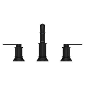 Pfister Matte Black 2-handle 8" Widespread Bathroom Faucet LG49-COL0B