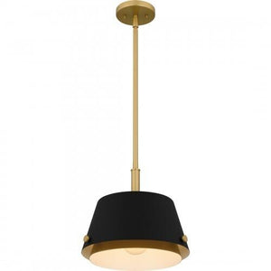 Quoizel QPP6163MBK Quoizel Piccolo Pendant Mid pendant 1 light matte black Mini Pendant