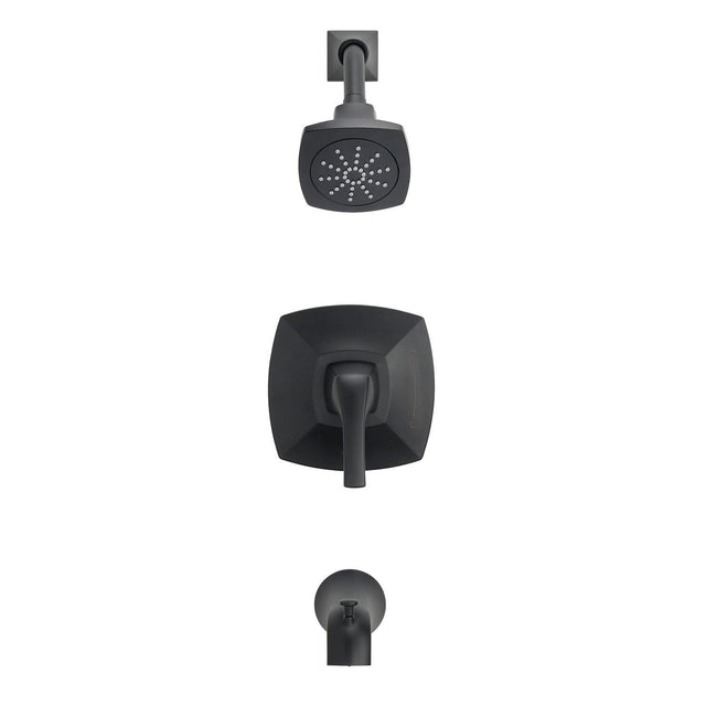 Gerber D502018BBTC Brushed Bronze Vaughn Tub & Shower Trim Kit, 2.0GPM