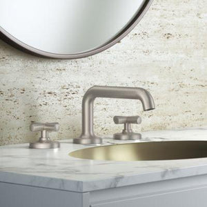 Pfister Brushed Nickel 2-handle 8" Widespread Bathroom Faucet LG49-TNTK