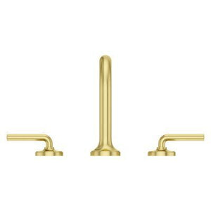 Pfister Brushed Gold 2-handle 8" Widespread Bathroom Faucet LG49-TNT3BG