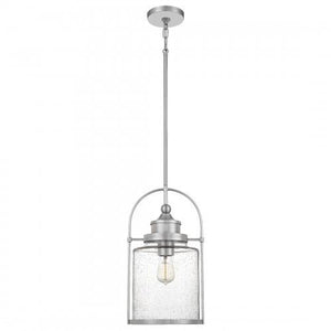 Quoizel QPP2782BN Payson Mini pendant 1 light brushed nickel Mini Pendant