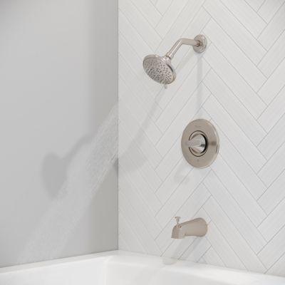 Pfister Brushed Nickel 1-handle Tub & Shower Faucet LG89-8WFK