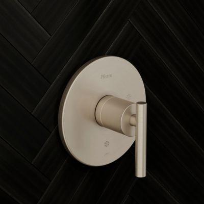 Pfister Brushed Nickel Contempra Valve Only Trim R89-1NCK