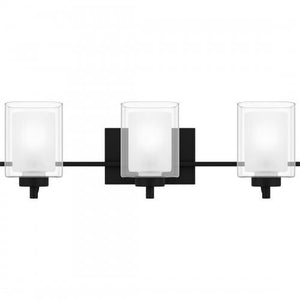 Quoizel KLT8903MBK Kolt Bath 3 lights matte black Bath Light