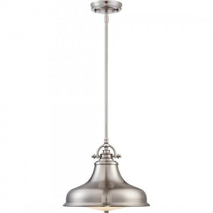 Quoizel ER1814BN Emery Pendant brsh nikl 1lt Pendant