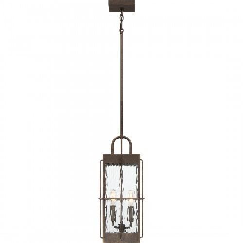 Quoizel WAR1908GZ Ward Outdoor hanging 2 lights gilded bronze Outdoor Lantern
