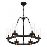 Quoizel LSB5026OZ Lisbon Chandelier 6 lights old bronze Chandelier