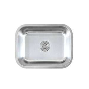 LENOVA PC-SS-CL-S4-16 Medium Single Bowl Undermount UNDERMOUNT KITCHEN SINK 16 Gauge Classic PermaClean Sink Collection