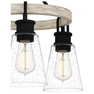 Quoizel KGB1718EK Kingsbridge Semi flush 3 lights earth black Semi-Flush Mount