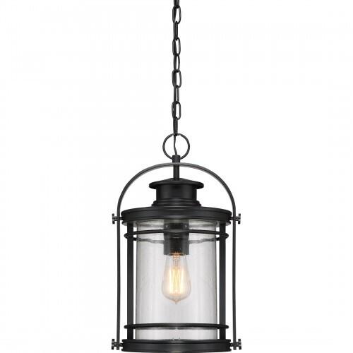 Quoizel BKR1510K Booker Mini pendant 1 light mystic black Mini Pendant