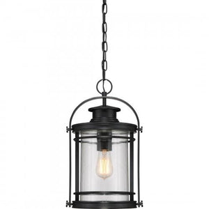 Quoizel BKR1510K Booker Mini pendant 1 light mystic black Mini Pendant