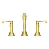 Rhen Widespread Lavatory Faucet in Brushed Gold