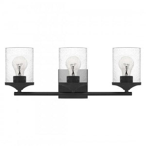 Quoizel ABR8621MBK Abner Bath 3 light matte black Bath