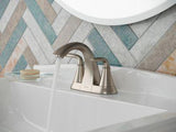 Pasadena 2-Handle 4" Centerset Bathroom Faucet in Brushed Nickel