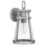 Quoizel BAB8408ABA Barber Outdoor wall 1 light antique brushed alu Outdoor Lantern