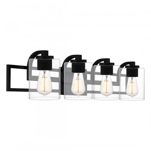 Quoizel LANS8632MBK Lansdowne Bath 4 lights matte black Bath