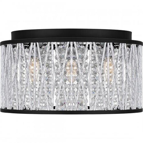 Quoizel PCCET1616MBK Celeste Flush mount 5 lights matte black. Flush Mount