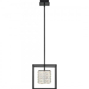 Quoizel PCDZ2812MBK Dazzle Pendant led light matte black Pendant
