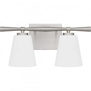 Quoizel BID8616BN Brindley Bath 2 lights brushed nickel Bath Light