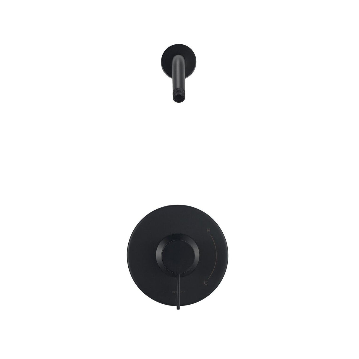Gerber D520530LSBNTC Brushed Nickel Amalfi Shower-only Trim Kit, Without Showerhead