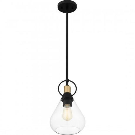 Quoizel QPP6187MBK Quoizel Piccolo Pendant Mini pendant 1 light matte black Mini Pendant