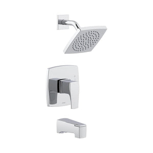 Gerber D501070BNTC Tribune Tub & Shower Trim Kit, 1.75GPM - Brushed Nickel