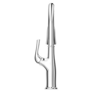 Pfister Polished Chrome 1-handle Pull-down Kitchen Faucet LG529-HGC