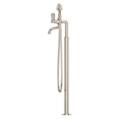 Pfister Polished Nickel Traditional Free Standing Tub Filler LG6-1TFD